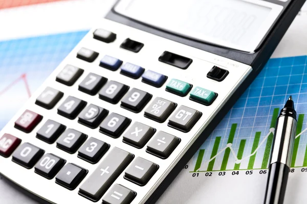 Business Concept, Calculator — Stock Photo, Image