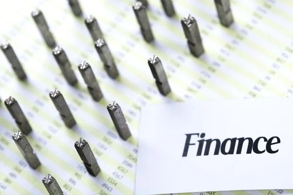 Financieel concept — Stockfoto