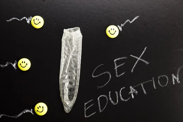 Educação sexual — Fotografia de Stock