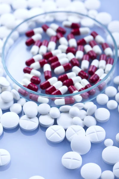 Varietà di pillole — Foto Stock
