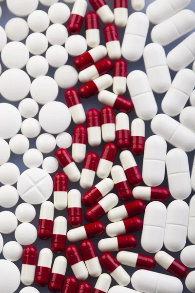 Colecção de medicamentos - Comprimidos — Fotografia de Stock