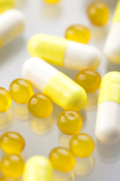 Tabletki idealna leków — Zdjęcie stockowe
