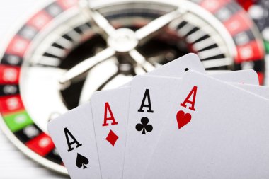 rulet ve Casino chips