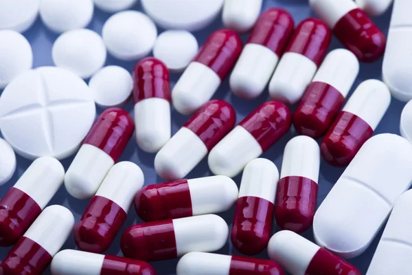 Drogen, Medikamente, Tabletten, Pillen — Stockfoto