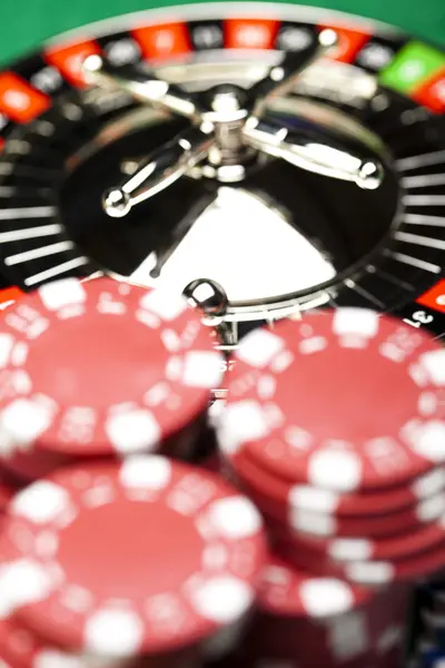 Jogar no casino — Fotografia de Stock