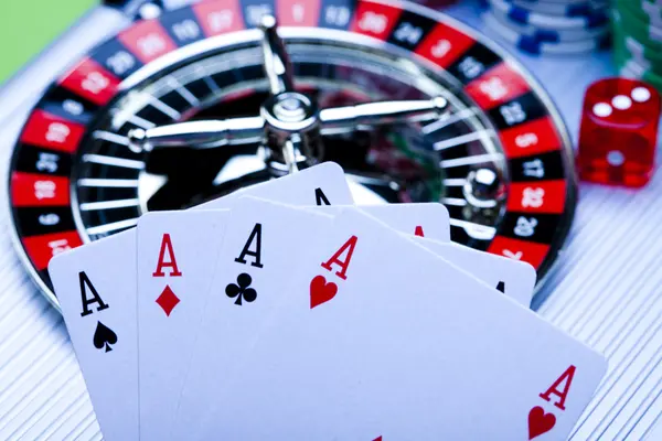 Las Vegas Spiel, Roulette — Stockfoto