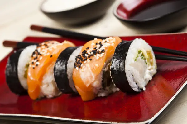 Sushi zavřít — Stock fotografie