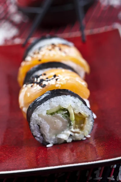 Coleção de sushi — Fotografia de Stock