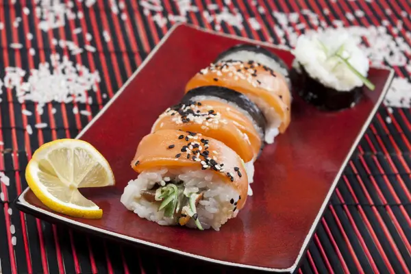 Raccolta di sushi — Foto Stock