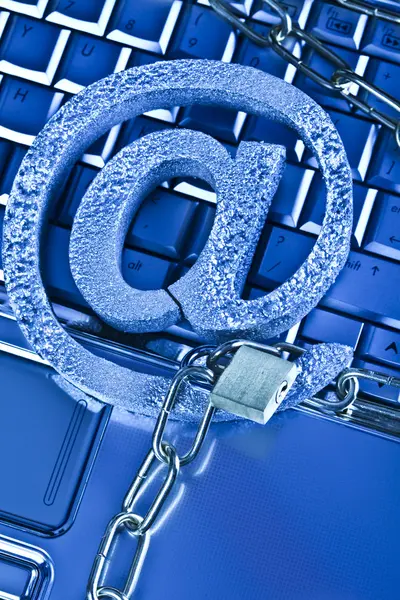 stock image Security internet, Padlock