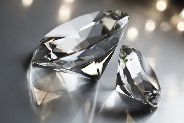 颗巨大的钻石 — 图库照片