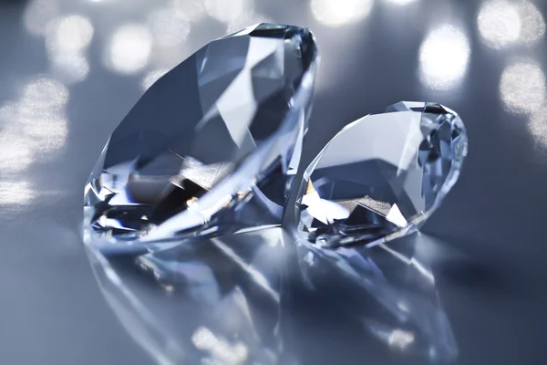 豪华水晶钻石 — 图库照片