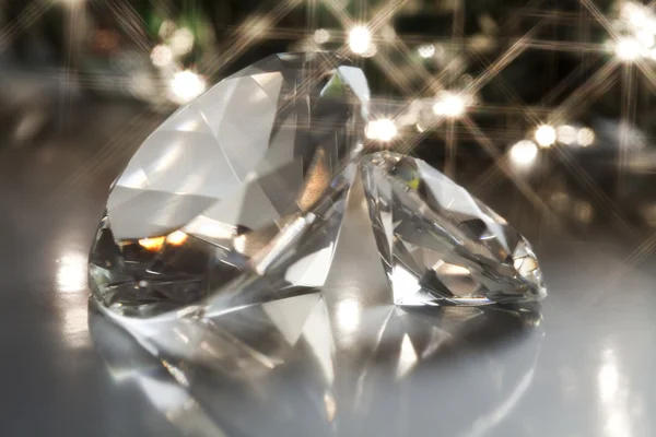 高級水晶ダイヤモンド — ストック写真