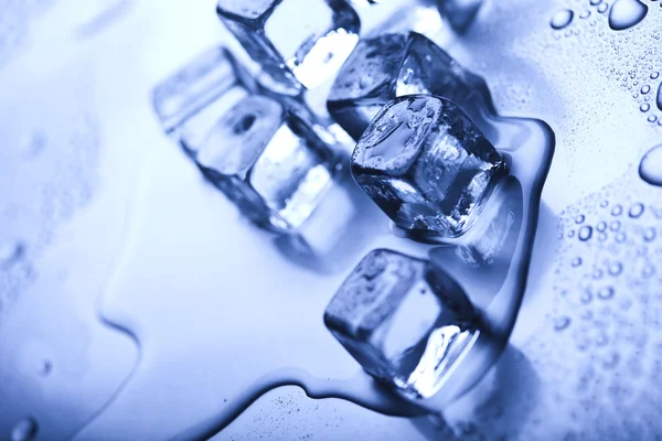 Фон с кубиками льда — стоковое фото