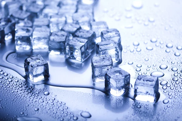 Ice, and cubes — Stok fotoğraf