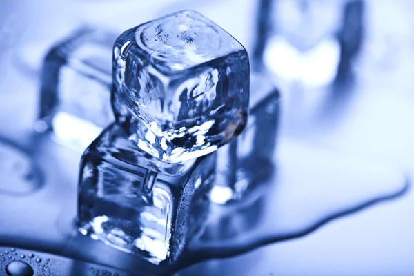 Crystals ice cubes — Stock Photo, Image