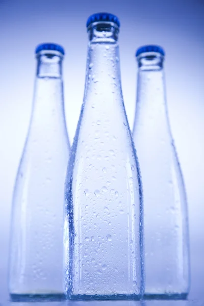 水のボトルの背景 — ストック写真