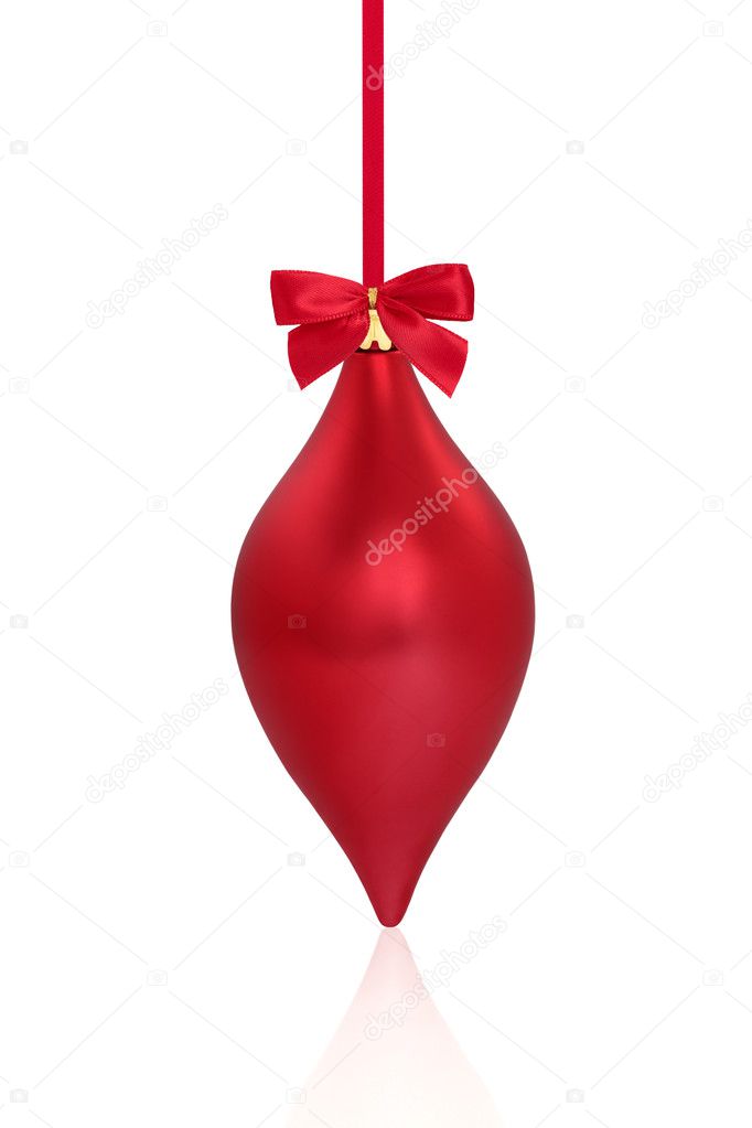 Christmas Droplet Bauble