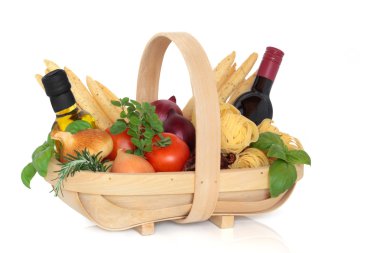 Italian Food Selection clipart