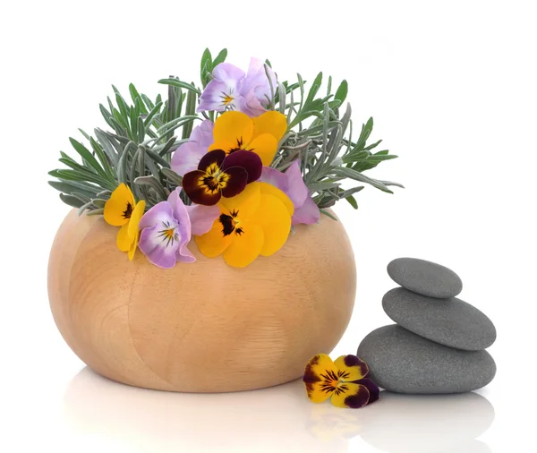 Herb and Flower Therapy — Stock Photo, Image