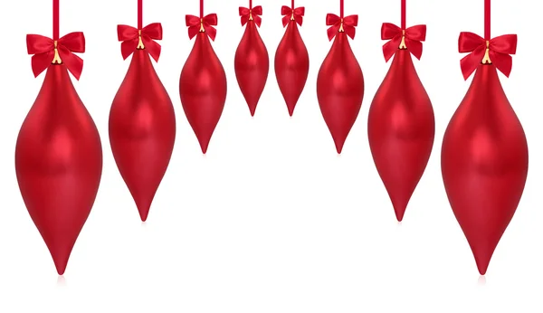 Christmas Droplet Decorations — Stock Photo, Image
