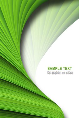 Abstract green background clipart