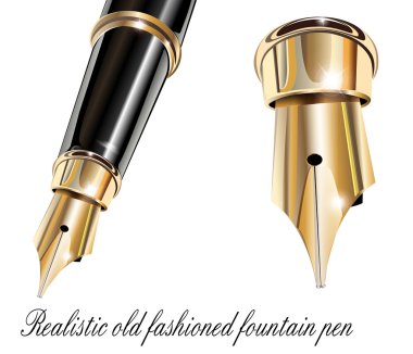 Fountain pen clipart