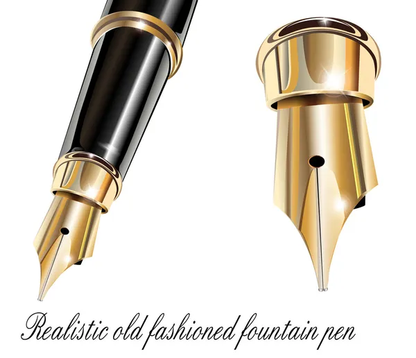 Fountain pen — Stock Vector
