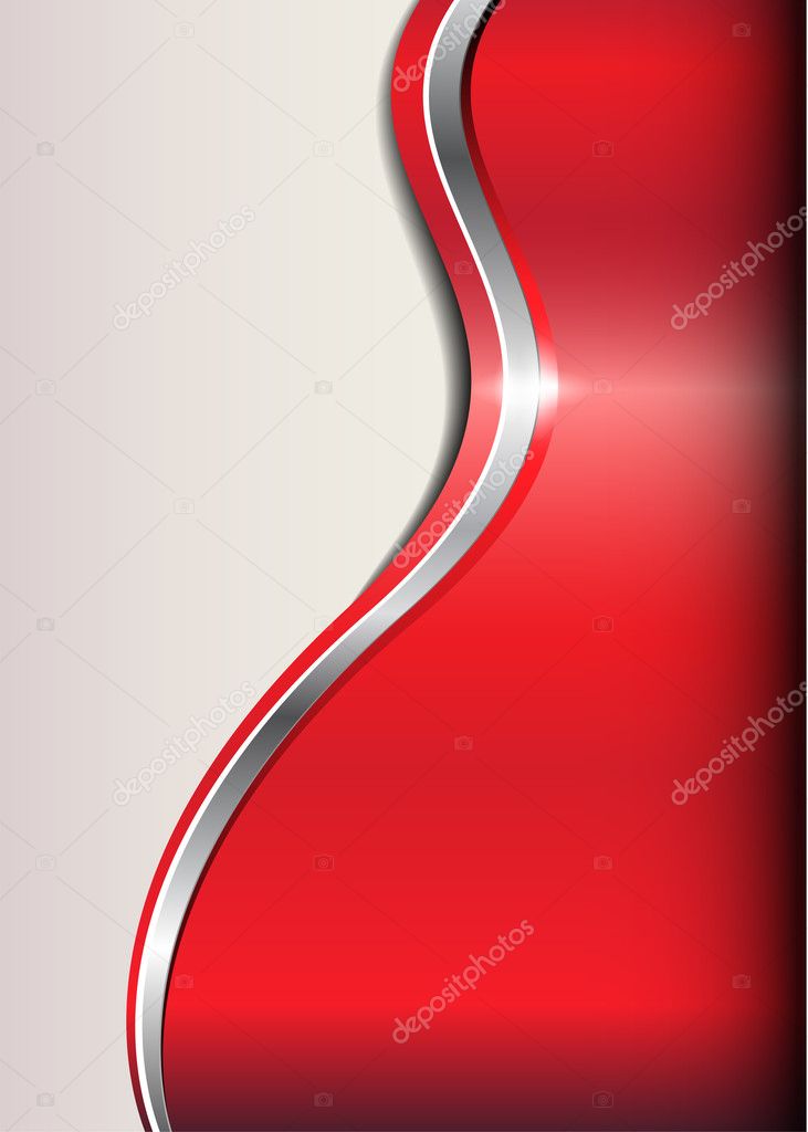 red and silver background