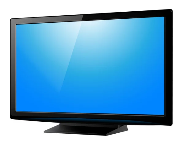 Televisión de plasma LCD — Vector de stock