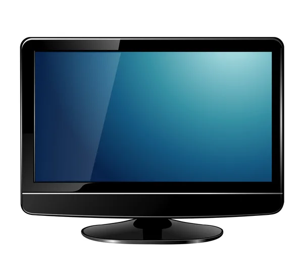 LCD tv monitör — Stok Vektör