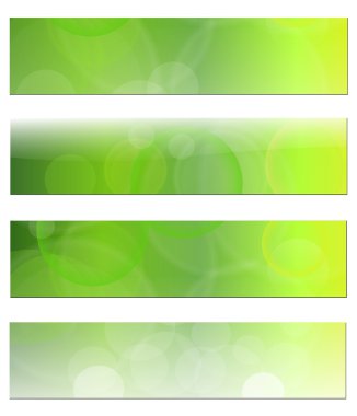 Banners, headers clipart