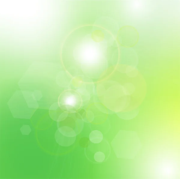 Vector abstracte achtergrond groen — Stockvector