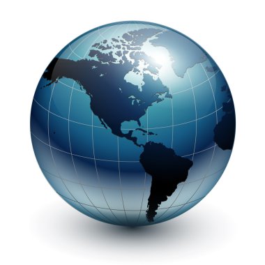 Earth globe clipart