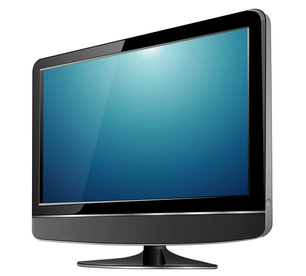 LCD Tv monitor — Stockový vektor