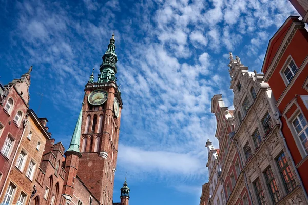 Gdansk town hal — Stock Photo, Image