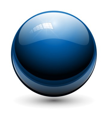 Glass sphere clipart