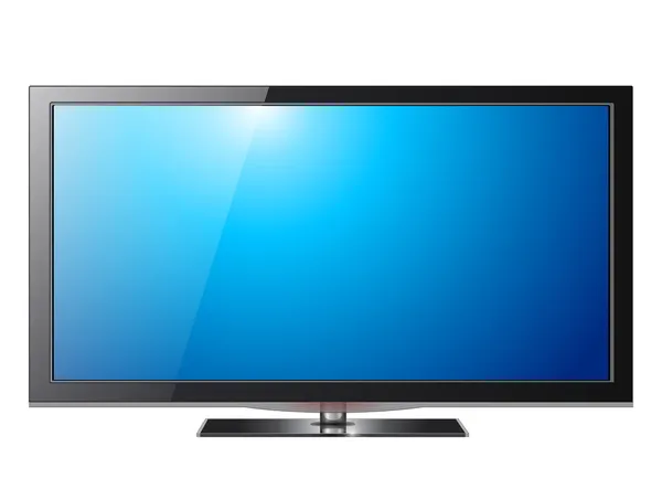 Плоский экран телевизора — стоковый вектор