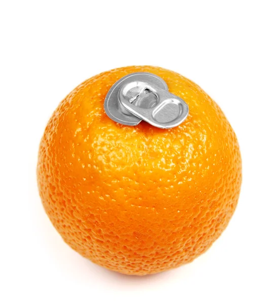 Vers sinaasappelsap Rechtenvrije Stockfoto's