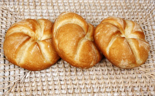 三卷面包 — 图库照片