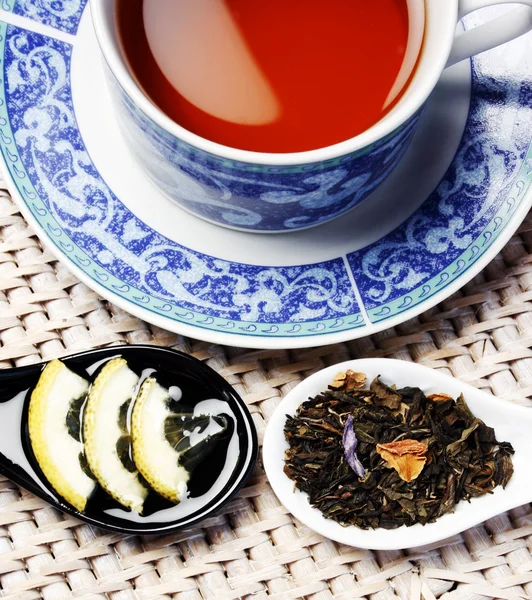 Egészséges csésze tea — Stock Fotó