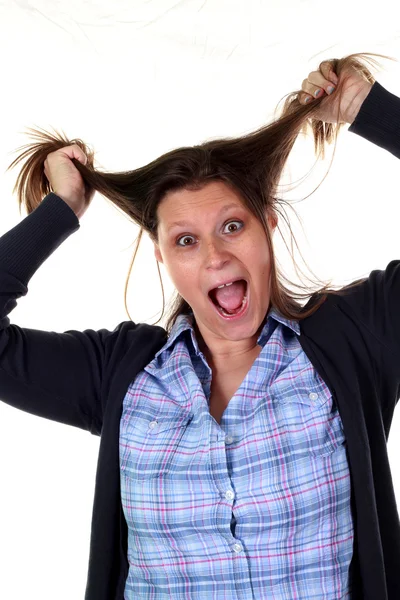 Frustrated woman — Stock Photo, Image