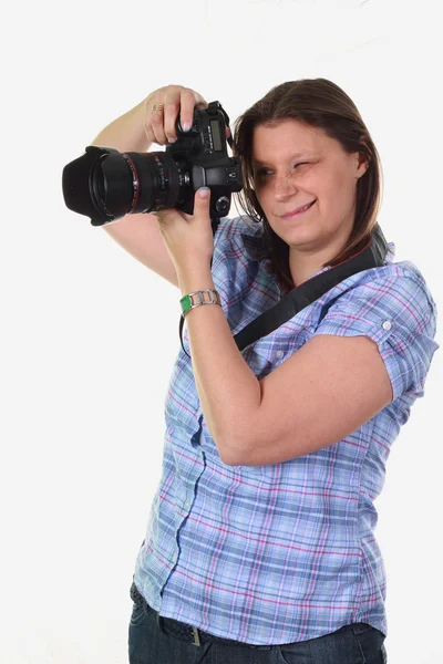 Female Photographer — Stock Photo, Image