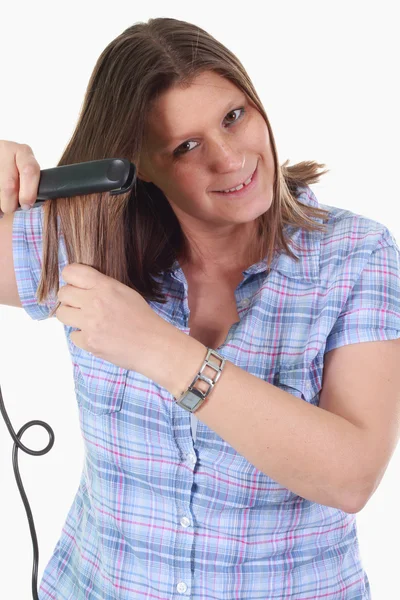 Hair iron — Stock Photo, Image