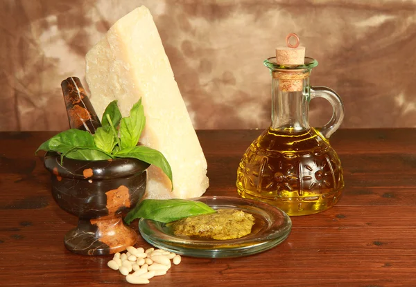 Pesto ingredients — Stock Photo, Image