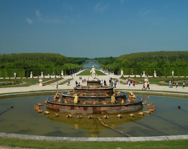 Фонтан у Версалі — стокове фото