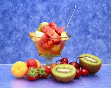 Fruit salad clipart