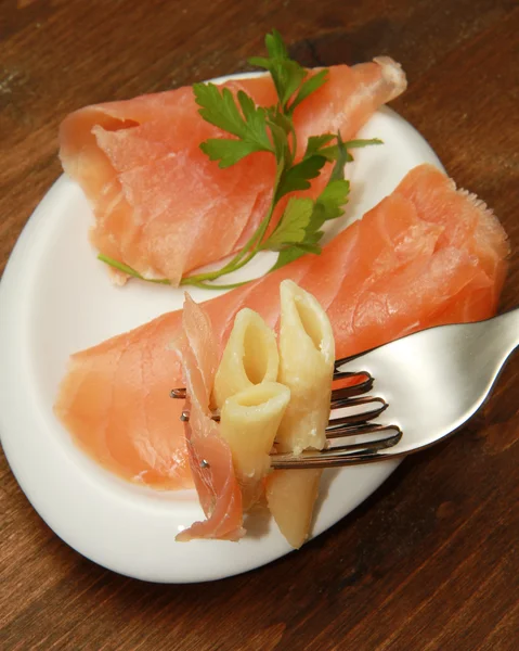 stock image Smoked salmon