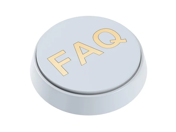 FAQ-knappen — Stockfoto