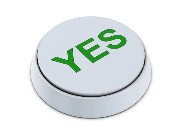 YES кнопку — стокове фото
